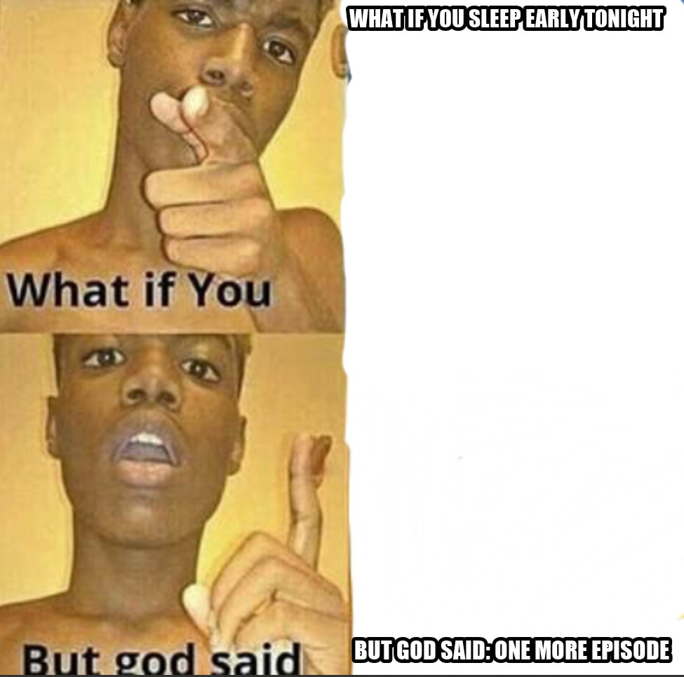 What if you-But god said seeded example