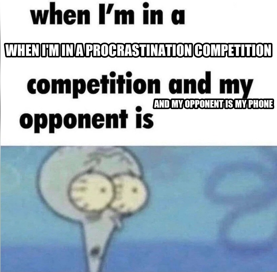 whe i'm in a competition and my opponent is seeded example