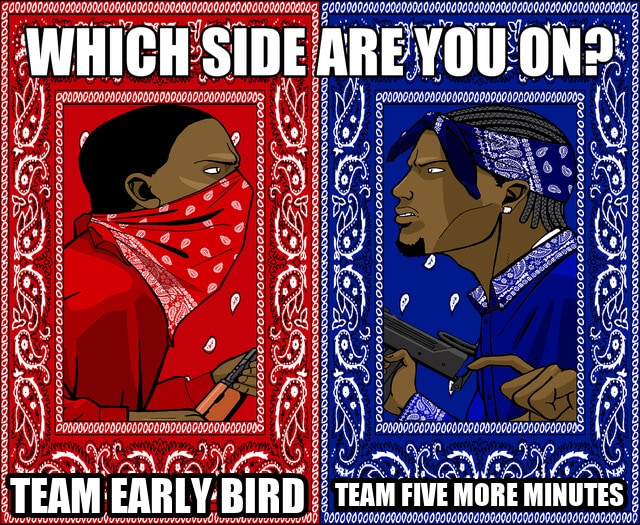 WHICH SIDE ARE YOU ON? seeded example