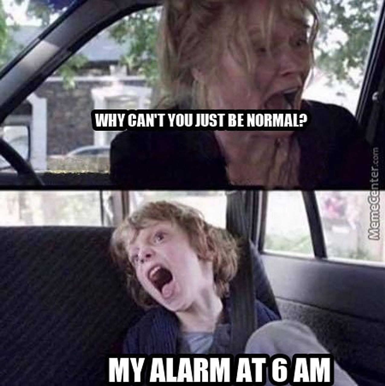 Why can't you just be normal (blank) seeded example