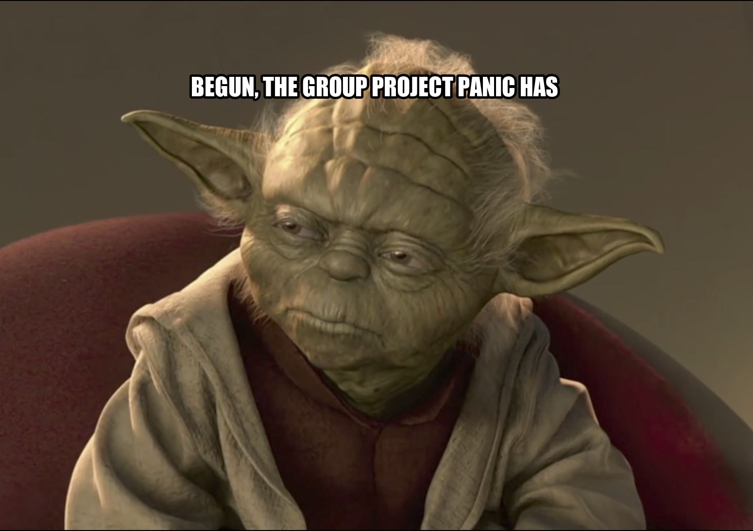 Yoda Begun The Clone War Has seeded example