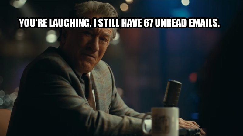 You're laughing. seeded example