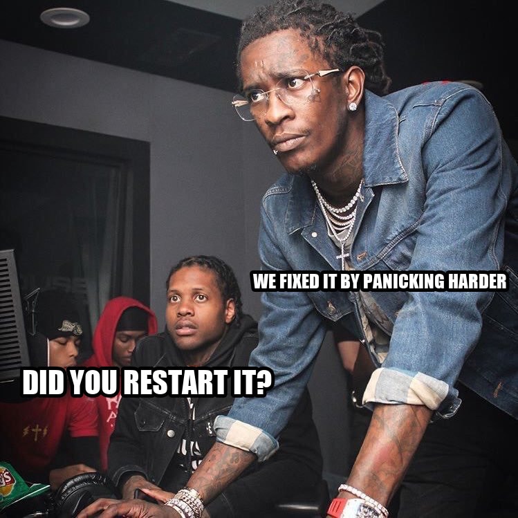 Young Thug and Lil Durk troubleshooting seeded example