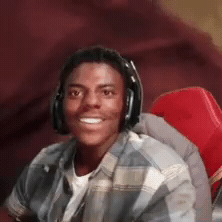 Add text to the IShowSpeed Happy to Shocked reaction GIF template in Memesio. Set width, trim the clip, and make a share-ready GIF meme.