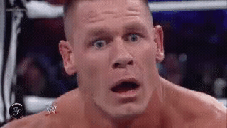 Add text to the John Cena Confuses reaction GIF template in Memesio. Set width, trim the 2.5 second clip, and make a share-ready GIF meme.