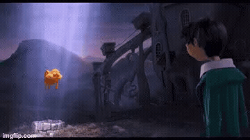 Add text to the Lorax Flying reaction GIF template in Memesio. Set width, trim the clip, and make a share-ready GIF meme.