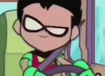 Add text to the Robin Vibing reaction GIF template in Memesio. Set width, trim the clip, and make a share-ready GIF meme.