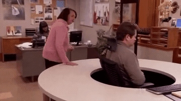 Add text to the Ron Swanson Ignoring Lady reaction GIF template in Memesio. Set width, trim the clip, and make a share-ready GIF meme.