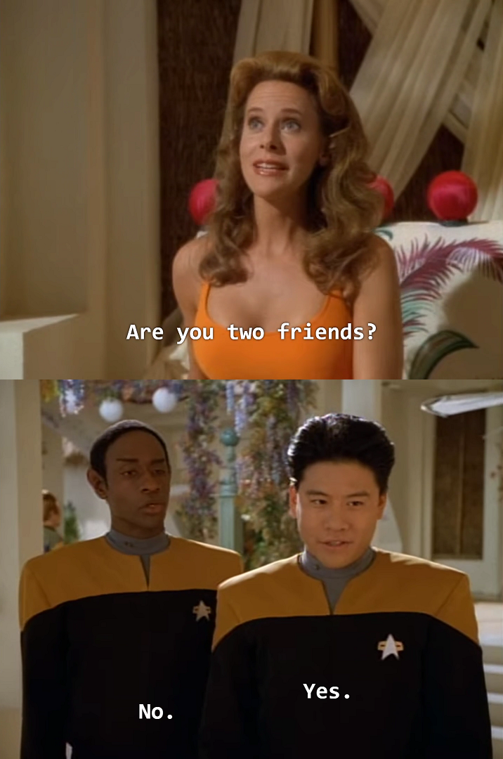 Star Trek friends