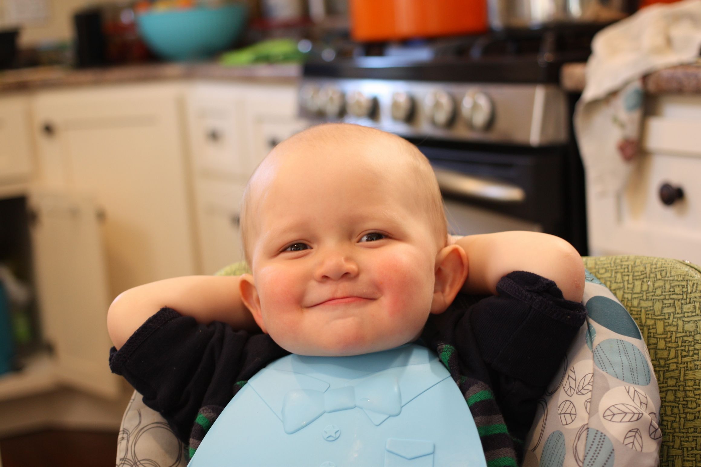 Meme template Baby Boss Relaxed Smug Content
