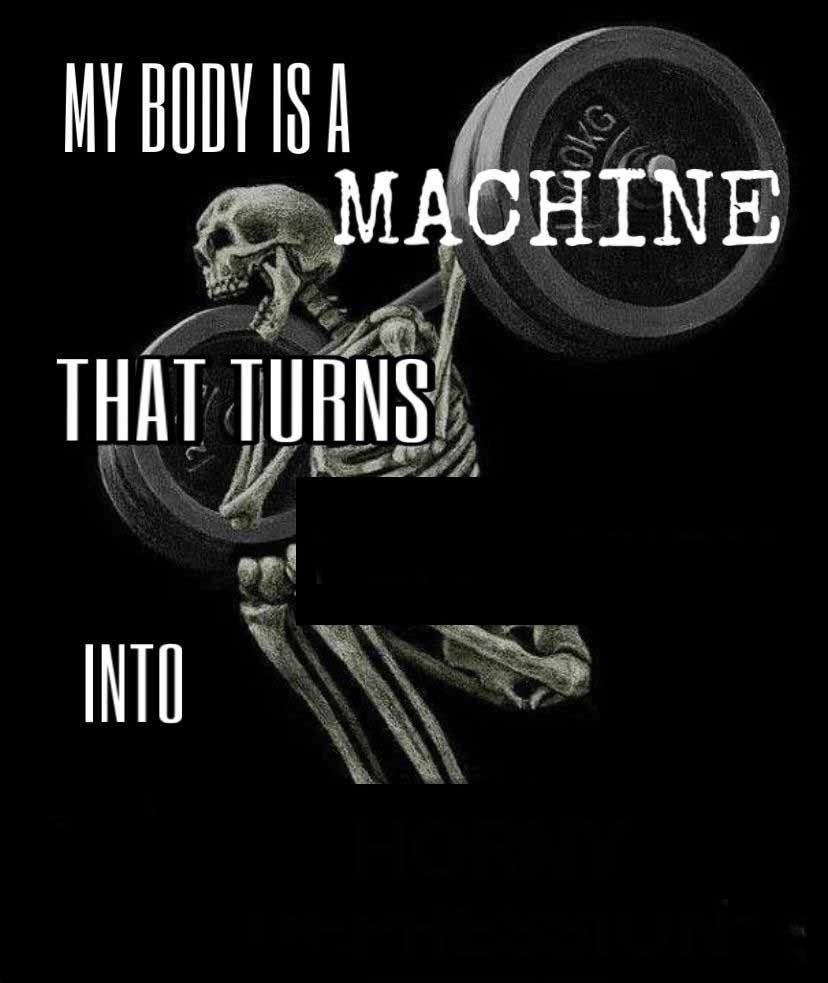 body machine, skeleton machine