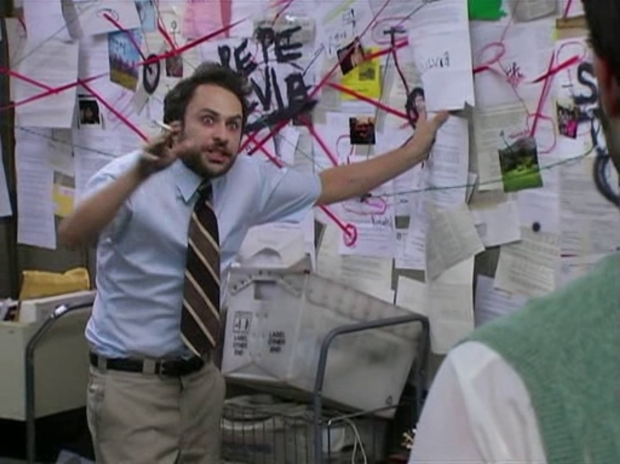 Meme template conspiracy theory
