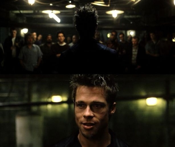 Meme template First rule of the Fight Club