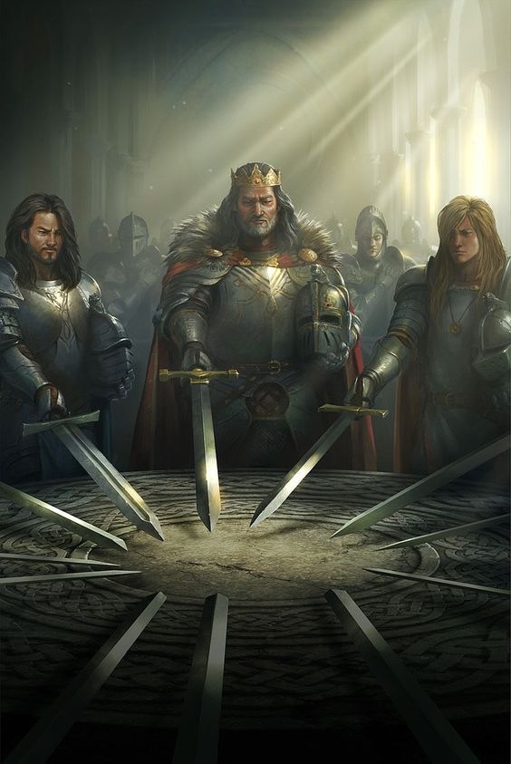 Meme template Knights of the Round Table