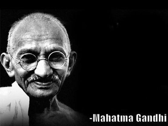 Meme template Mahatma Gandhi Rocks