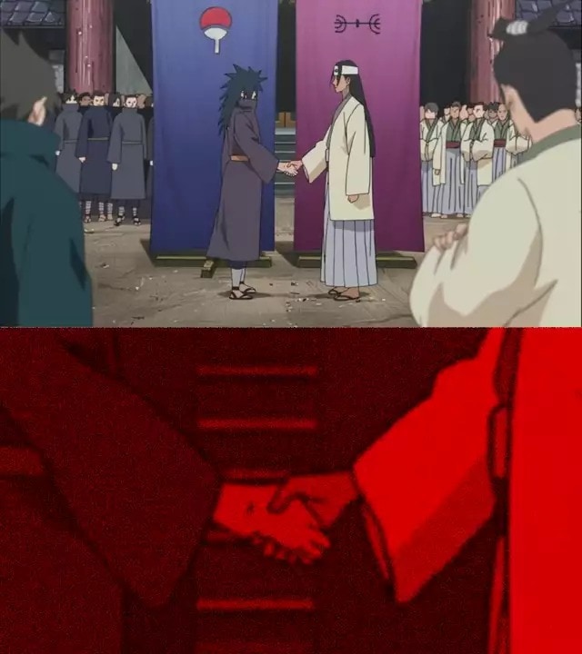 Naruto Handshake