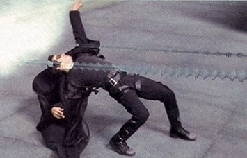 Meme template neo dodging a bullet matrix