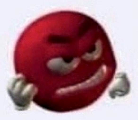 Red angry