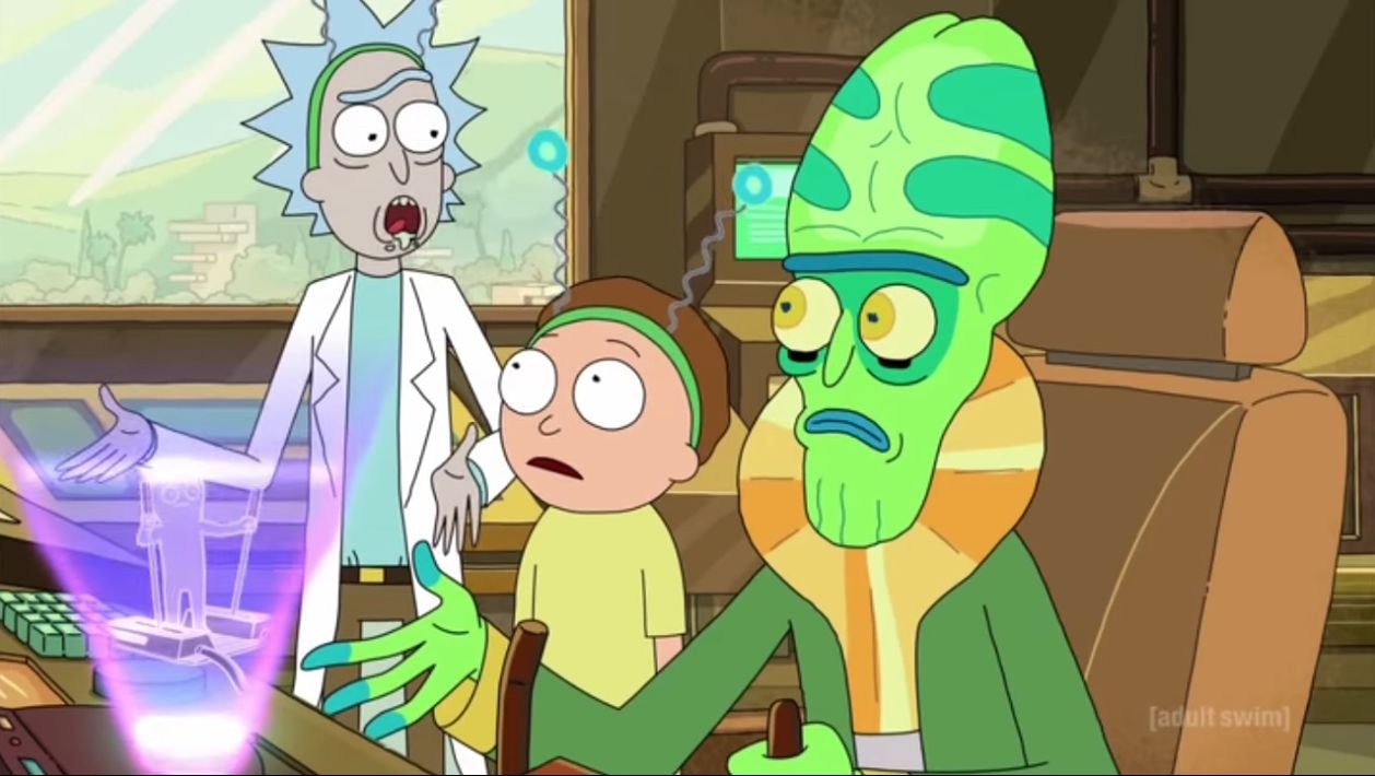 Meme template rick and morty-extra steps