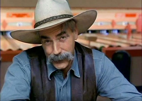 Meme template Sam Elliott special kind of stupid