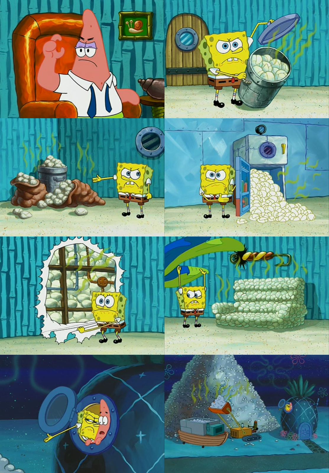 Meme template Spongebob diapers meme