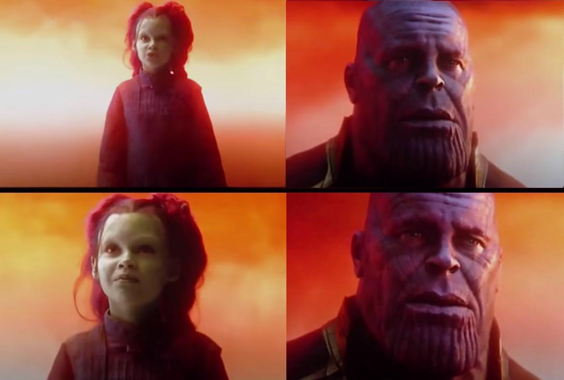 Meme template thanos what did it cost