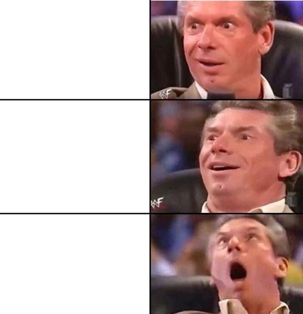 Meme template Vince McMahon