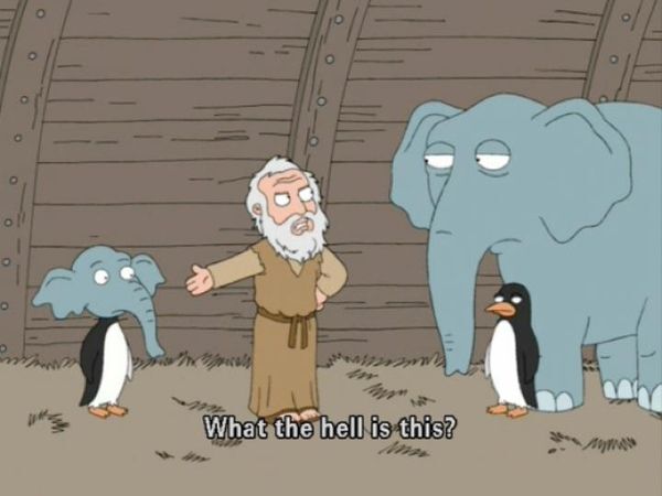 Noah, ark, family guy