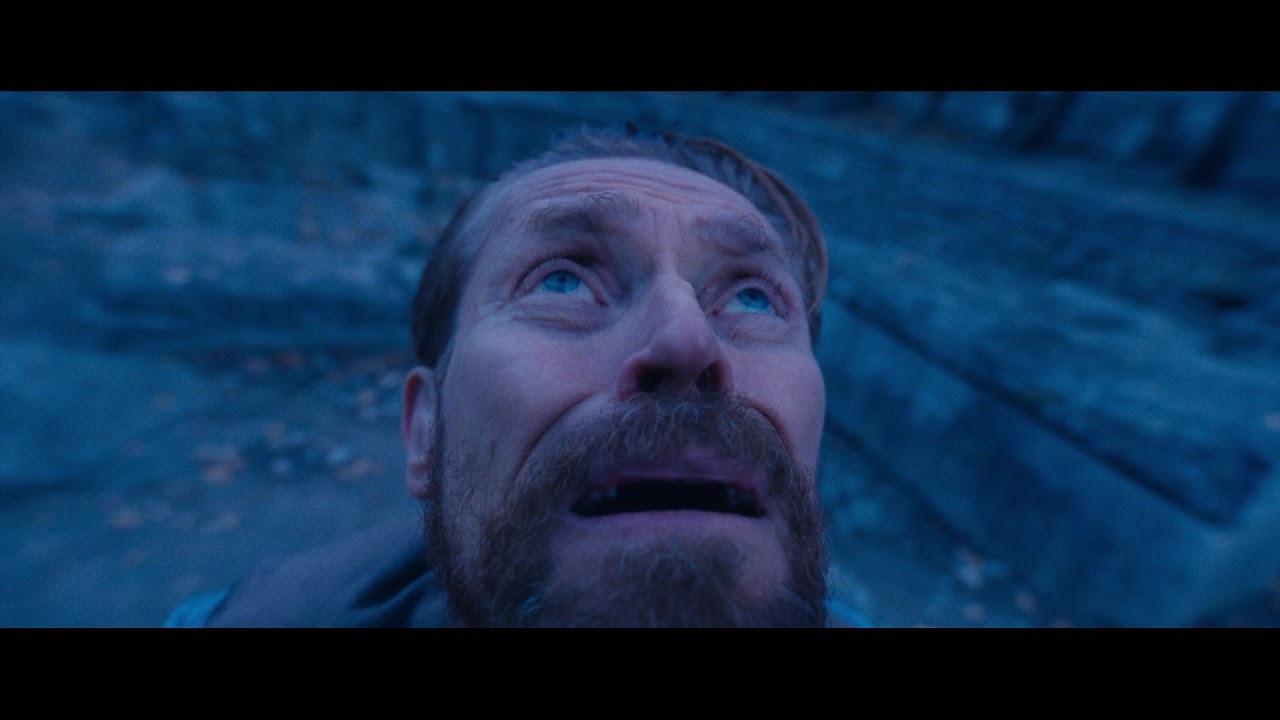 Meme template willem dafoe looking up
