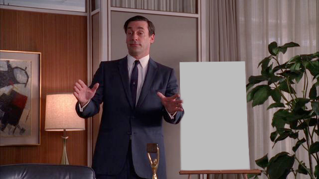 Don Draper, Drunk, Pitch, Mad Men